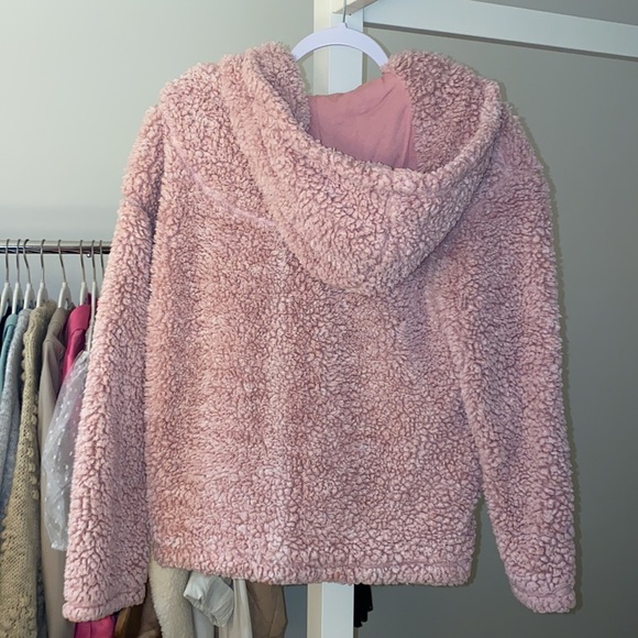 Pink Fuzzy Jacket - Picture 3 of 3